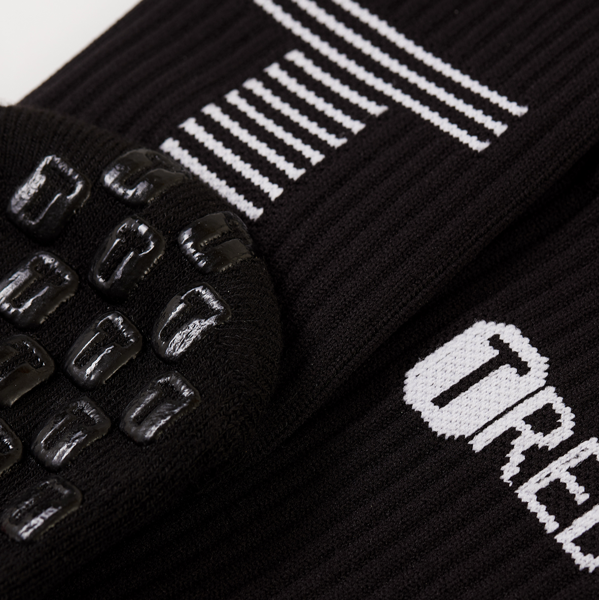 TRED® Kids Grip Socks - 2 Pack (Black & White)